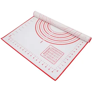 60*40Cm Non-stick Siliconen Bakken Mat Pad Bakplaat Glasvezel Rolling Deeg Mat