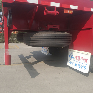 CIMC HUAJUN 3 เพลา 40ft Flatbed Container Semi trailer - Product Image 6