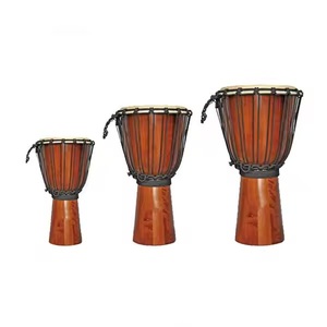 Vente en gros Ensemble de batterie djembé électronique Articles en bois avec peau de mouton Caoutchouc PVC Têtes de batterie Instruments de <span class=keywords><strong>percussion</strong></span> pour basse - Product Image 3