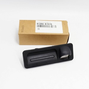 Poignée de verrouillage de hayon Hyundai 81260B1010 noire pour couvercle de coffre G80 2015-2020, pièce de rechange - Product Image 2