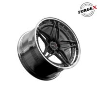 Jantes en alliage brossé forgé 2 pièces personnalisables Voiture de course haute performance Mercedes Wheels Silver 18 19 20 21 Inch