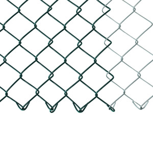 <span class=keywords><strong>2025</strong></span> mới đến mạ kẽm Bạc PVC Chuỗi liên kết dây lưới hàng rào bền hàng rào hệ thống tráng Chuỗi liên kết dây lưới - Product Image 1