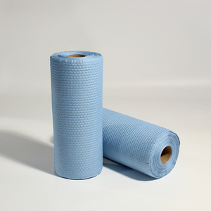 Rollo de Toallitas Industriales Multiusos No Tejidas, Libres de Pelusa, Toallitas Resistentes para Lavar Manos de Mecánicos, Limpieza de Cocina y <span class=keywords><strong>Aceite</strong></span> Pesado - Product Image 1
