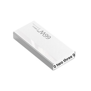 Nuova Tendenza <span class=keywords><strong>Elettronica</strong></span>: Power Bank in Plastica da 66W con Ricarica Super Veloce, Cavo Integrato, 20.000mAh ad Alta Capacità, Multi-USB - Product Image 5