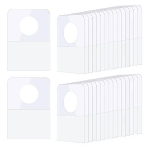 Attaches adhésives transparentes durables pour la réparation des emballages endommagés, solution de suspension en plastique en forme de J pour la vente au détail - Product Image 3