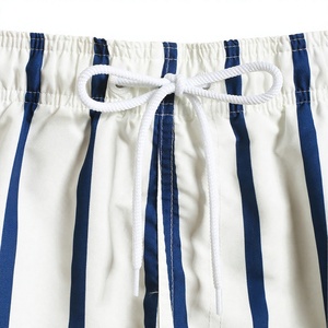 Men's Formal Swim Shorts Customizable Logo Solid Pattern Hot Shorts <b>Back</b> Pocket Drawstring Waist Breathable Quick Dry <b>Canvas</b> - Product Image 2