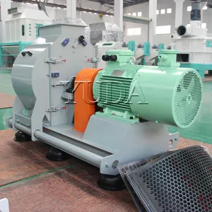 YUDA Factory sale soybean grinding machine high quality hammer mill for poultry animal feed