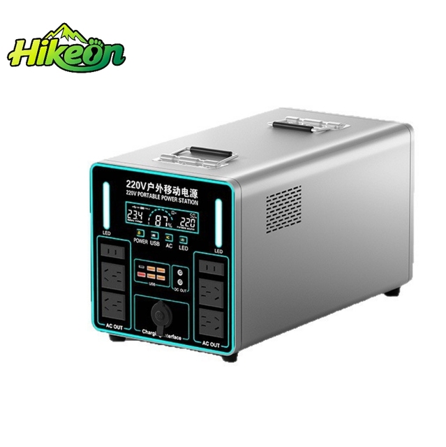 Best-Selling 6000W 13000Wh Portable Power Station, 220V Pure Sine Wave Outdoor Power Bank for Camping & Emergency Backup