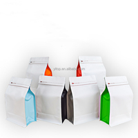 Sachets de café en stock prêts à l'expédition – Dernière collection en gros 125g 250g 500g – Sachets Doypack anti-humidité avec fermeture éclair et valve pour lait et gelée