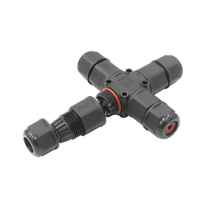 ขั้วต่อไฟฟ้าภายนอกอาคาร3ขา250V สายเคเบิลกันน้ำได้อย่างรวดเร็วทำจากวัสดุทองแดง IP68 - Product Image 5