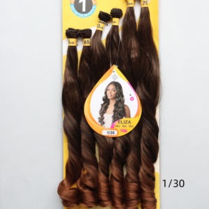 BELEZA 1/30 Eliza: Extension per Capelli Sintetici Ricci a Treccia all'Uncinetto, Morbidi, Duraturi, Facili da Installare, per Donna - Offerta Imperdibile - Product Image 1