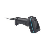 Escáner de Código de Barras USB con Cable de Alta Velocidad, Lector de Códigos QR 1D 2D para Recibos, Caja Registradora, Tienda, Disponible en Stock
