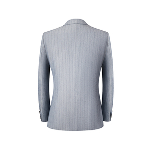 Vente en gros OEM sur mesure, 3 pièces, costumes de bureau vintage de luxe pour hommes, ensemble ajusté pour hommes, costume d'affaires pour hommes - Product Image 6