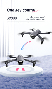 Drones S9000 con cámara dual Flujo óptico Hover Evitación de obstáculos inteligente de tres lados Adecuado para principiantes - Product Image 4