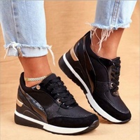 Chaussures de sport décontractées pour femmes, design unique, grande taille, marche en plein air, semelles épaisses, prix bas, chaussures décontractées compétitives