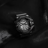 Jam Tangan Pintar Kesehatan Sport Pria Desain Baru dengan Fitur Digital Alarm Stopwatch Tali Resin Bercahaya