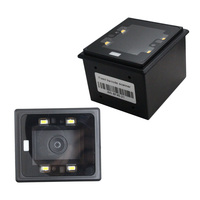Lecteur de codes-barres 1D/2D QR de haute qualité USB/RS232 à montage fixe pour tourniquet et distributeur de billets Prix bas