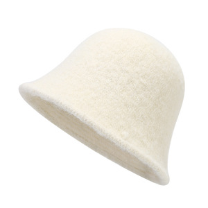 Pas encore d'avis 182 vendus Chapeau seau rétro en pure laine Design d'intérêt spécial Chapeau seau extérieur assorti - Product Image 4
