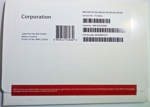 <span class=keywords><strong>Windows</strong></span> Server 2022 Standard, Paquete OEM en DVD, Activación 100% Online, Licencia <span class=keywords><strong>de</strong></span> Servidor 2022 Std, Etiqueta <span class=keywords><strong>de</strong></span> Licencia, Paquete Completo en DVD, Envío Rápido - Product Image 3