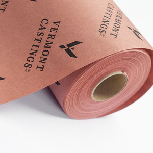 Rouleau <span class=keywords><strong>de</strong></span> papier kraft moderne recyclable et biodégradable, non absorbant, résistant à l'eau, pour emballage <span class=keywords><strong>de</strong></span> <span class=keywords><strong>boucher</strong></span>, avec logo personnalisé - Product Image 5