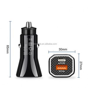 Cargador de Coche con Puerto USB PD, Venta al Por Mayor de Fábrica, 12W 2.4A, Cargador de Teléfono Móvil con Salida de 12W para Tipo-C - Product Image 6