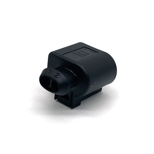 Konektor soket klakson listrik Pria Wanita, konektor Terminal listrik kawat otomotif 2 Pin - Product Image 2