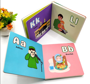 Impression de livres cartonnés pour enfants de haute qualité, personnalisés, avec papier couché et couverture rigide, pour l'éducation des enfants - Product Image 3