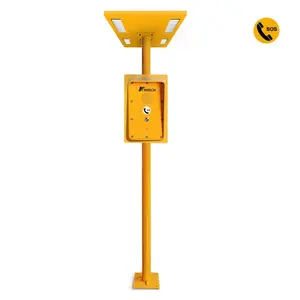 Autostrada-call-box Di Emergenza Telefoni resistente Agli Agenti Atmosferici telefoni GSM/ SIP Stazione di Chiamata KNZD-09A GSM Lungo la Strada di Telefono Koontech