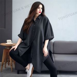<span class=keywords><strong>Blusas</strong></span> holgadas informales <span class=keywords><strong>de</strong></span> gran tamaño para mujer, <span class=keywords><strong>blusas</strong></span> <span class=keywords><strong>de</strong></span> talla grande para primavera y otoño <span class=keywords><strong>2023</strong></span> para mujer, ropa para jóvenes - Product Image 6