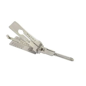 LISHI-Herramientas de <span class=keywords><strong>cerrajero</strong></span> HI1 <span class=keywords><strong>para</strong></span> Hi No, juego de ganzúa con llave y abridor de Motor 2 en 1 <span class=keywords><strong>para</strong></span> bicicletas - Product Image 2