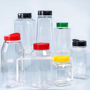 Botellas de condimentos abatibles de 3 agujeros y 7 agujeros al por mayor, grandes contenedores de especias, botellas de plástico con etiquetas personalizadas - Product Image 2