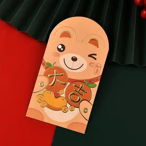 2024 özel çin yeni yıl Ang Bao hediye para zarf şanslı kırmızı paket