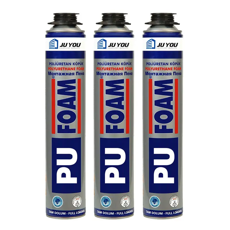 Espuma דה Poliuretano גמיש שאינו דליק 750ml עמיד דבק פוליאוריטן להרחבה צליל בידוד נוזל קצף