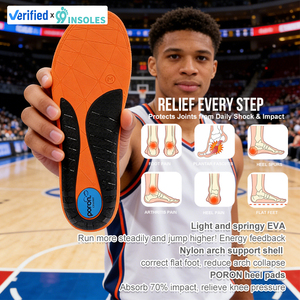 Semelles orthopédiques EVA avec support de voûte <span class=keywords><strong>plantaire</strong></span> en nylon en forme de U pour fasciite <span class=keywords><strong>plantaire</strong></span>, absorption des chocs, pieds plats, semelles orthopédiques - Product Image 6