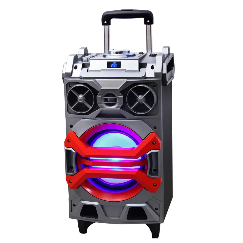 Deluxe Trolley Lautsprecher Par lantes Bluetooth Party Box tragbarer Lautsprecher Karaoke Bocinas DJ Bass Lautsprecher Par lantes Party Box