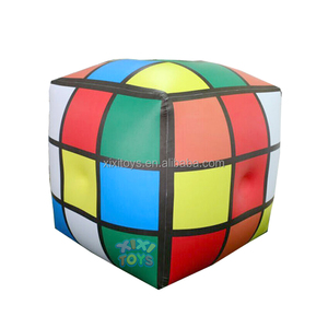 Ballons géants gonflables en PVC étanches et lumineux en forme de Rubik's <span class=keywords><strong>Cube</strong></span>, dés magiques pour événements et fêtes, marque XIXI TOYS, garantie 2 ans - Product Image 3