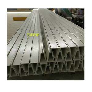 Poutres de plaque de support de fumier de porc Poutres de support de sol frp triangulaires - Product Image 1