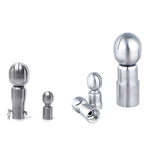 Botol tangki bola pembersih putar 360 derajat, mulut pipa semprot air Drum untuk mencuci & membersihkan - Product Image 4