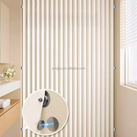 <strong>Best</strong> <strong>Selling</strong> Super-Thick Foldable Magnetic Waterproof Eco-Friendly Polyester Shower <strong>Curtain</strong> with Modern Design