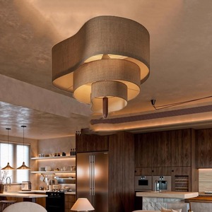 Wabi Sabi Style Ceiling <b>Light</b> Led Hardwired Suspended For Bedroom <b>Dining</b> Room - Product Image 1