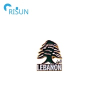 Épinglette souvenir libanaise, emblème, aimant, Liban, Beyrouth, drapeau du Liban, carte, épinglette de revers, badge, logo personnalisé du Liban, symbole libanais, épinglette en émail