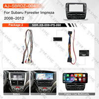 Applicable aux SUBARU FORESTER IMPREZA 2008-2012, système de navigation automobile tout-en-un avec écran central de 12,3 pouces
