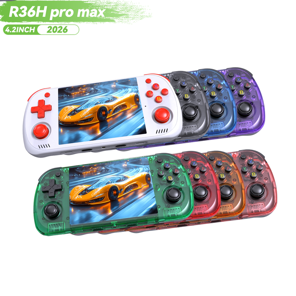 Linux Promax Console R36H Pro Max Arcade Gaming Console 2026 Portable Handheld Retro Game ...