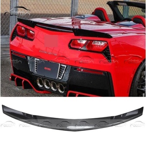Aileron arrière en fibre de carbone de style LG pour Chevrolet Corvette C7 Z06 2014-2018 - Product Image 1