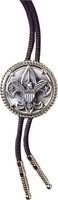 Cravate Bolo Pirate Personnalisée Chine, Motif Loup en Cristal, Plaqué Or Rose, Options de Couleurs Personnalisées - Fournisseur en Gros pour Mariages