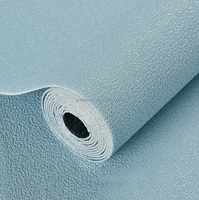 Papier peint imperméable et résistant à l'humidité, en PVC, à coller, pour la décoration de la maison, moderne, 3D, épais, texture boue de diatomée, pour salon, chambre à coucher