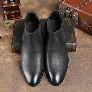 Zapatos de Cuero para Hombre de Lujo Estilo Italiano para Boda, Camuflaje, Formales, Sin Cordones, Oxford, Hechos a Mano, Ligeros para Otoño - Product Image 2