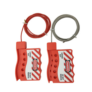 Qvand phổ quát an toàn công nghiệp Cáp thép không gỉ khóa thiết bị <span class=keywords><strong>tagout</strong></span> - Product Image 2