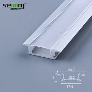 アルミニウム<span class=keywords><strong>LED</strong></span>プロファイル12mm15mm幅<span class=keywords><strong>LED</strong></span>乾式壁石膏プロファイルディフューザーUチャンネル<span class=keywords><strong>LED</strong></span>アルミニウムプロファイルライト - Product Image 4