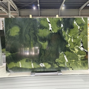 Sang trọng đá tự nhiên Verde avocatus màu xanh đậm quartzit vitoria regia lớn phiến bơ màu xanh lá cây quartzit bàn Tops - Product Image 5